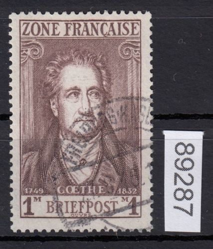 Alliierte Franz. Zone Allg. Ausg. Mi. Nr.  11 gestempelt  geprüft