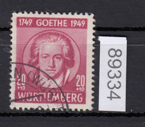 Alliierte Franz. Zone Württemberg Mi. Nr. 45 gestempelt  geprüft