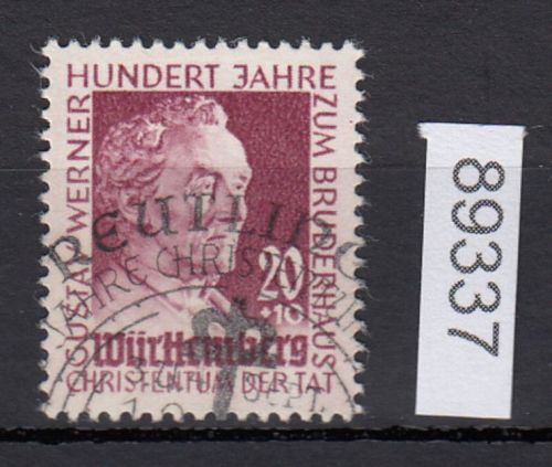 Alliierte Franz. Zone Württemberg Mi. Nr. 48 gestempelt  geprüft