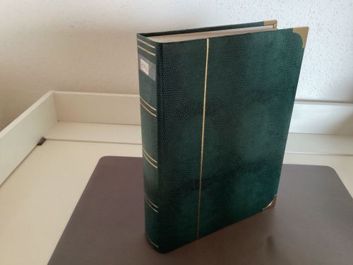 Briefmarkenalbum Einsteckalben DIN A4 64 Seiten weiß    gebraucht