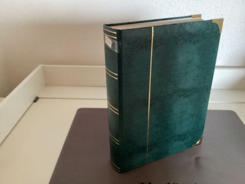 Briefmarkenalbum Einsteckalben DIN A4 64 Seiten weiß    gebraucht