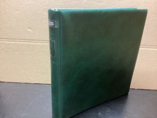 Lindner Ringbinder (18 Ringe) 1 mal gebraucht leer grün
