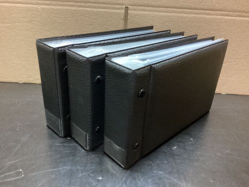 Brief -Album  3 Stück   Zweilochsystem  Druckknopfverschluss für  Briefe