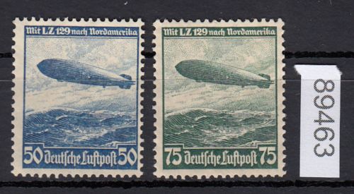 DR 1936, Mich.-Nr.: 606+607 Y (*)