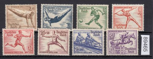 DR 1936, Mich.-Nr.: 609-616 **