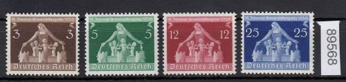 DR 1936, Mich.-Nr.: 617-620 **