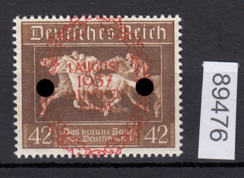 DR 1937, Mich.-Nr.: 649 ** (Block 10)  Blockeinzelmarke