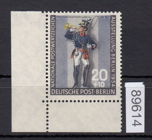 Berlin 1954, Mich.-Nr.: 120 ** Eckrand