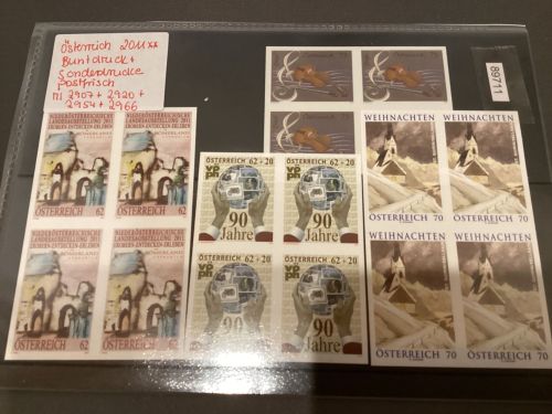 Österreich 2011 Buntdruck  aus Jahrbuch postfrisch