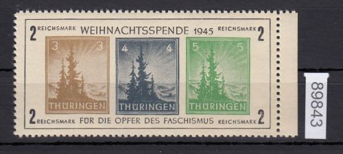 SBZ  1945 Mi.-Nr.:  Block 1 x **   lesen