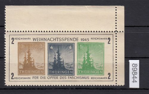 SBZ  1945 Mi.-Nr.:  Block 1 x **   lesen