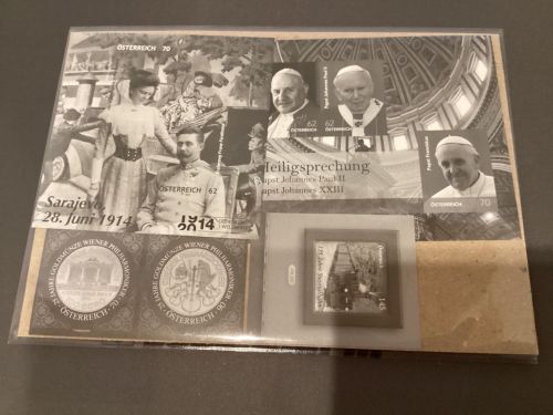 Österreich 2014 Schwarzdruck Jahrgang  komplett