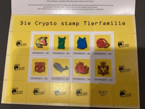Österreich  Sonderedition ME 8 CS Tierfamilie C- Marke  postfrisch