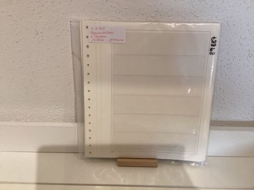 KABE  Blancoblätter  Leinengelenk 15 Stück  6 Taschen gebraucht