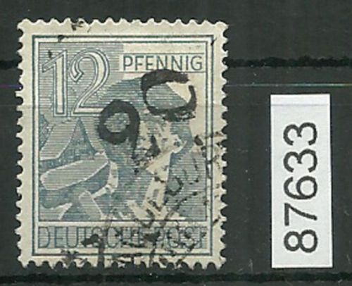 Bezirk 20 nr. 101d Magdeburg 1 ʘ 12 Pf., geprüft BPP