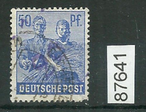 Bezirk 20 nr. 101c Magdeburg 1 ʘ 50 Pf., violett, Mängel, geprüft BPP