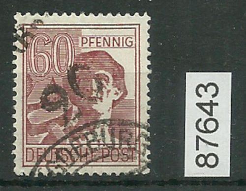 Bezirk 20 nr. 065 Groß Ottersleben ʘ 60 Pf., geprüft BPP