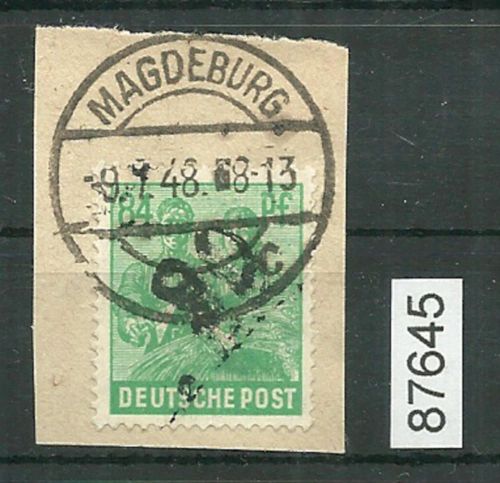 Bezirk 20 nr. 065 Groß Ottersleben ʘ 84 Pf., geprüft BPP
