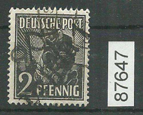Bezirk 20 nr. 033a Dessau 1 ʘ 2 Pf., geprüft BPP