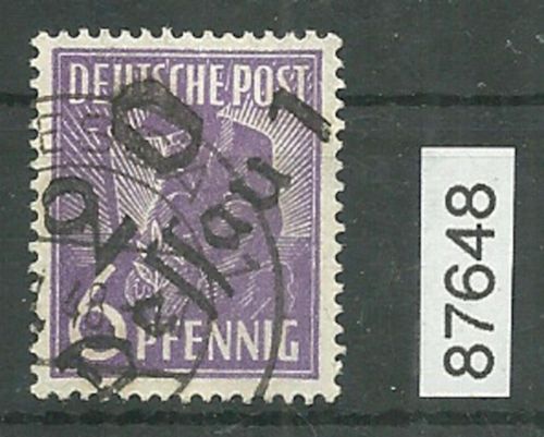 Bezirk 20 nr. 033b Dessau 1 f ʘ 6 Pf., geprüft BPP