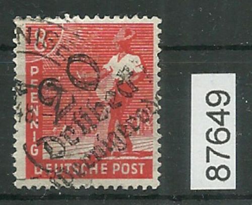 Bezirk 20 nr. 039 (Drübeck) Wernigerode ʘ 8 Pf., geprüft BPP