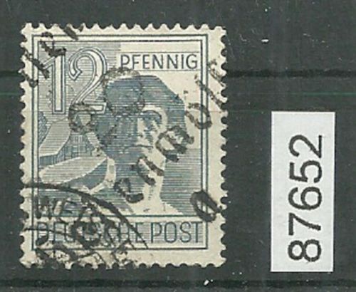 Bezirk 20 nr. 082 Hohenmölsen a ʘ 12 Pf., geprüft BPP