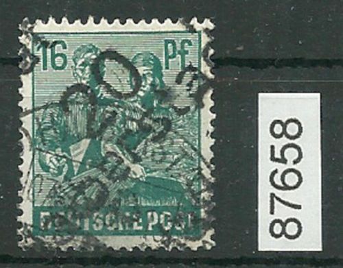Bezirk 20 nr. 070 Halberstadt ʘ 16 Pf., geprüft BPP