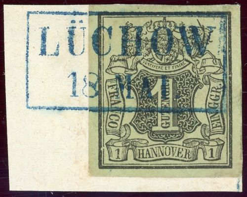 Hannover 2a Briefstück 1 Ggr. schw./graugr