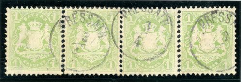Bayern 22Y (4) Gestempelt 1 Kr. gr