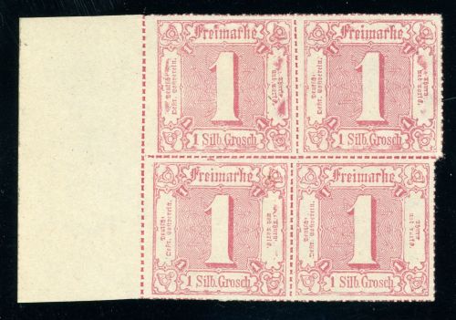 Thurn & Taxis 48 (4) 1 Sgr. rosa