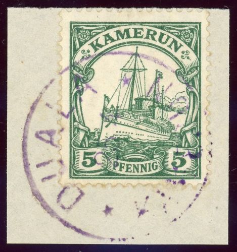 Kamerun Stempel Briefstück DUALA 215 4