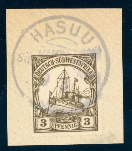 Dsw Stempel 11 Briefstück HASUUR 9 5