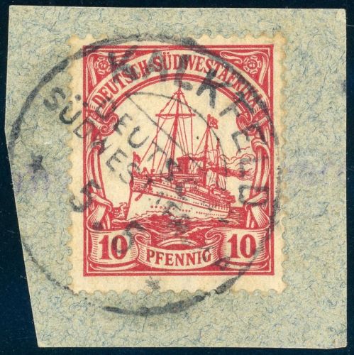 Dsw Stempel 26 Briefstück KALKFELD 5.5.