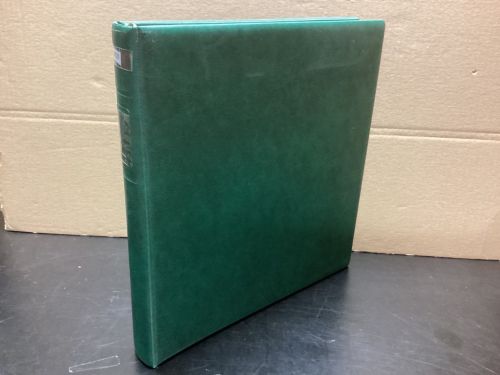 Lindner Ringbinder (18 Ringe) 1 mal gebraucht leer grün