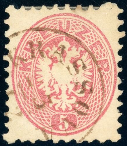 32 Gestempelt KRASSONA 3/12, rotbrauner K1 a. Kab-St