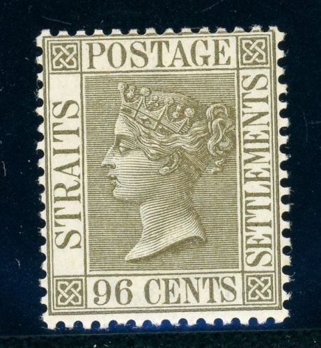 Straits Settlements 42 Ungebraucht mit Falz 96 Cent.