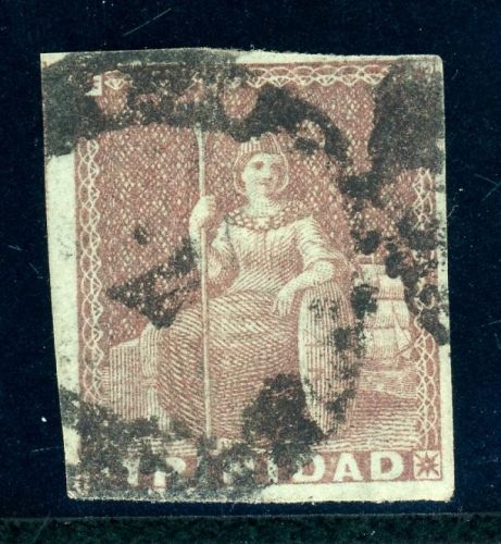Trinidad Und Tobago 2xb Gestempelt 1 P. rotbraun/bl