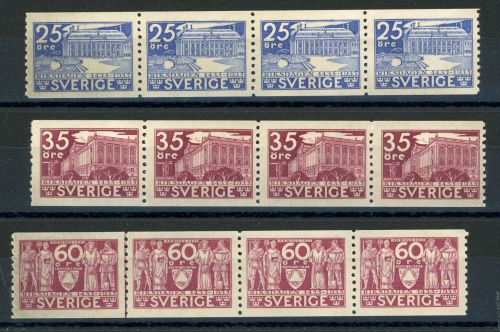Schweden 224-226 (4) Postfrisch 25 bis 60