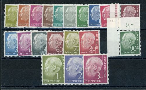 Bundesrepublik 177-196 Postfrisch Heu