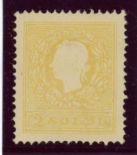 Lombardei Und Venetien 6II Ungebraucht ohne Gummi 2 Soldi gelb Type II