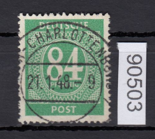 Alliierte Besetzung (Gemeinschaftsausg.) Mi. Nr. 936 Band LUXUS Zentrisch  gest. Berlin-Charlottenburg