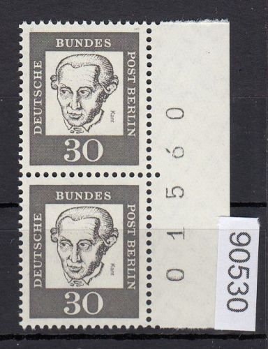 Berlin 1961, Mich.-Nr.: 206  ** Bogennummer