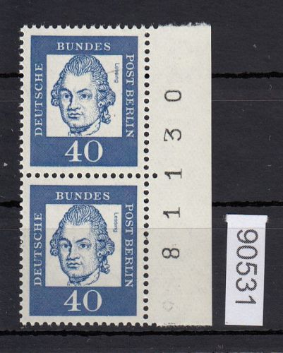 Berlin 1961, Mich.-Nr.: 207  ** Bogennummer