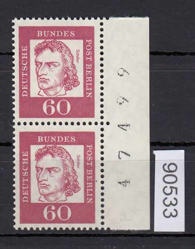 Berlin 1961, Mich.-Nr.: 209  ** Bogennummer
