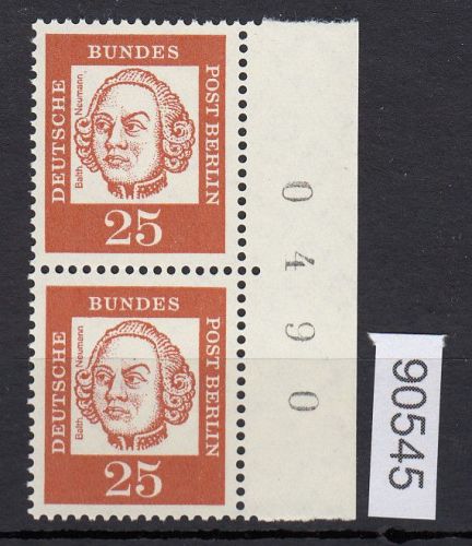 Berlin 1961, Mich.-Nr.: 205  ** Bogennummer