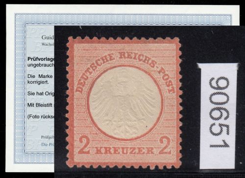 DR 1872, Mich.-Nr.:  8 * geprüft  Befund   lesen