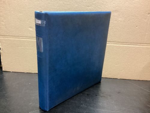 Lindner Ringbinder (18 Ringe) 1 mal gebraucht leer blau