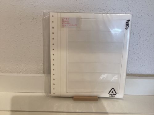 KABE  Blancoblätter  Leinengelenk 10 Stück 7 Taschen gebraucht