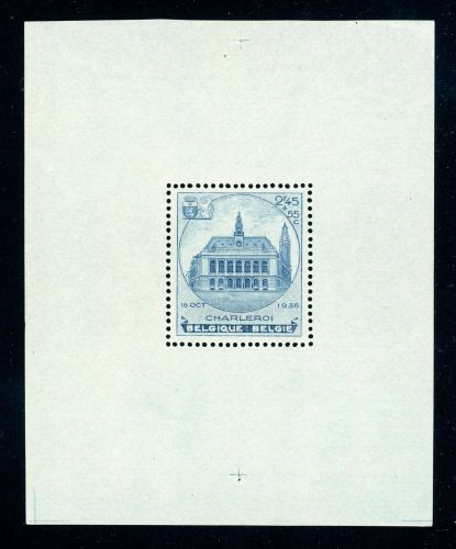 Belgien Bl.5 Postfrisch Ausstellungsblock, tadellos postfrisch