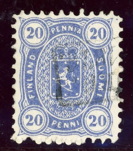 Finnland 16Aax Gestempelt 20 P. preu